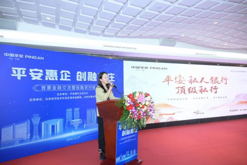 平安银行北京分行成功举办“平安惠企·创融亦庄”普惠金融交流暨投融资对接会(图7)