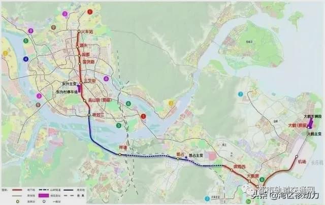 南宫NG282020年福建省重点建设的轨道交通项目汇总(名单)(图2)