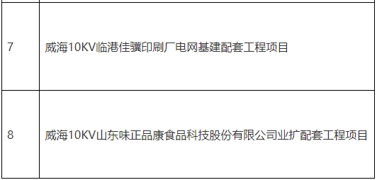 南宫NG28山东威海临港区经济发展局公示2023年政府投资项目汇总(图2)