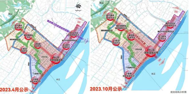 南宫NG28规划大调整！南京江北CBD又变了(图7)