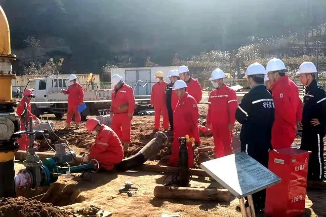 南宫NG·28山西项目郑120临时增压站建设工程3号压缩机投产运行(图1)